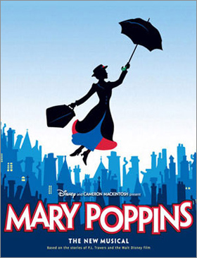 Mary Poppins musical logo